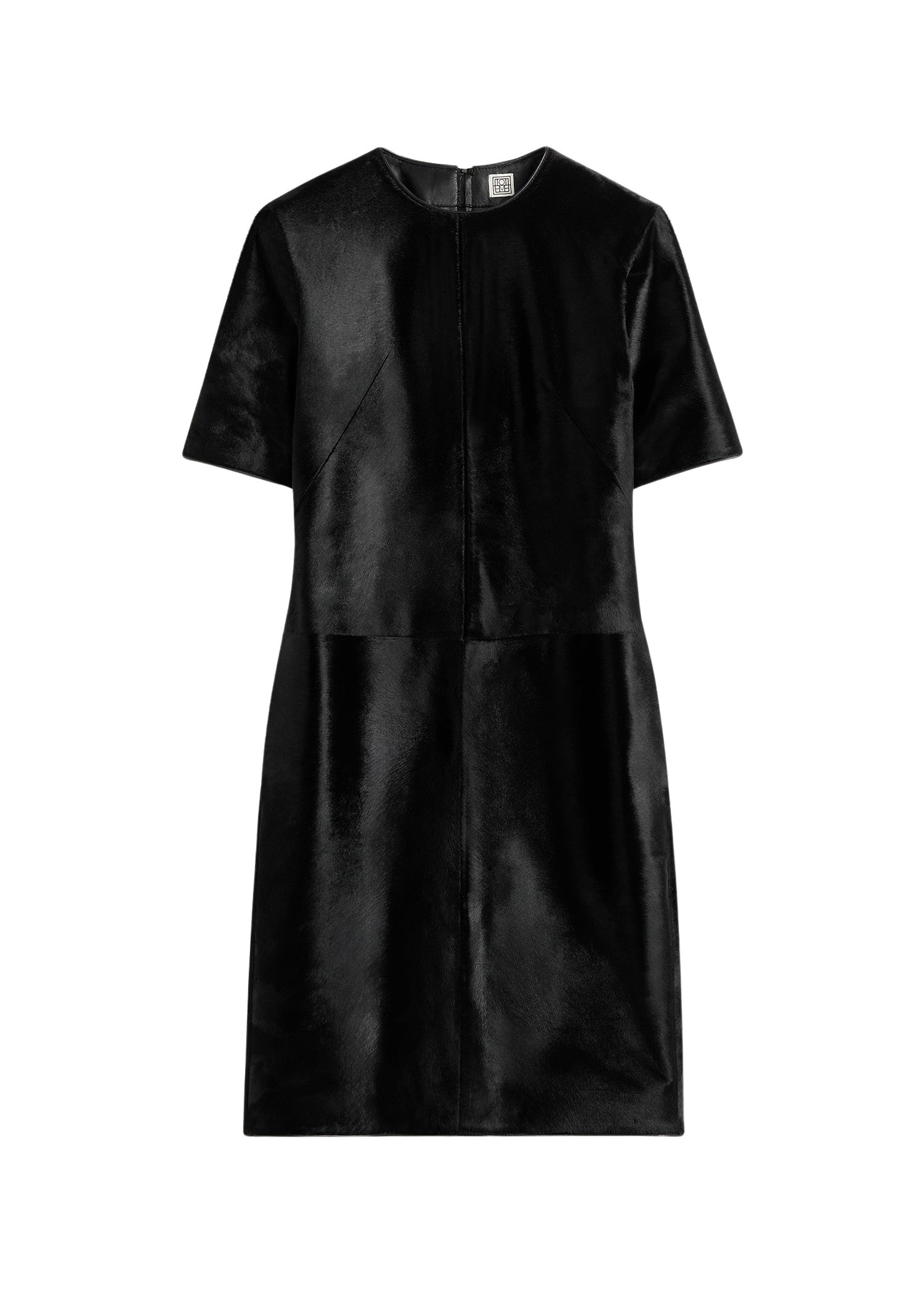 Totême Leather dress in Black - Dresses - Scandinavian Minimalist Luxury at Coveti
