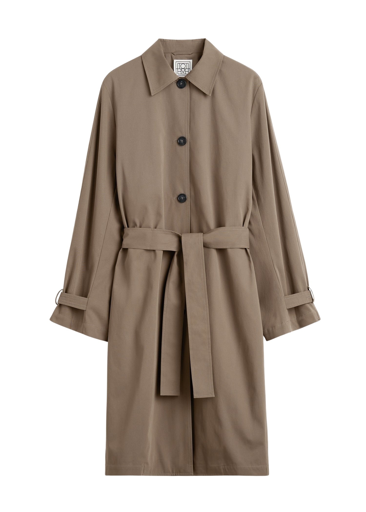 Toteme Light spring trench in Hazel Coat