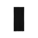 Totême Long fringed jersey skirt in Black - Skirts - Scandinavian Minimalist Luxury at Coveti