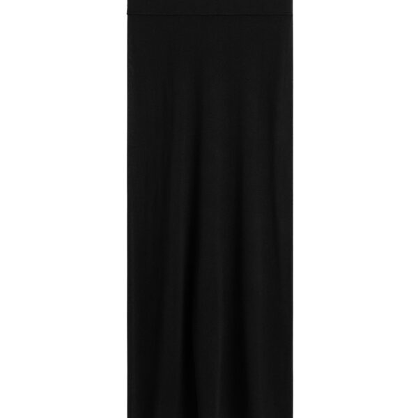 Totême Long knit skirt in Black - Skirts - Scandinavian Minimalist Luxury at Coveti