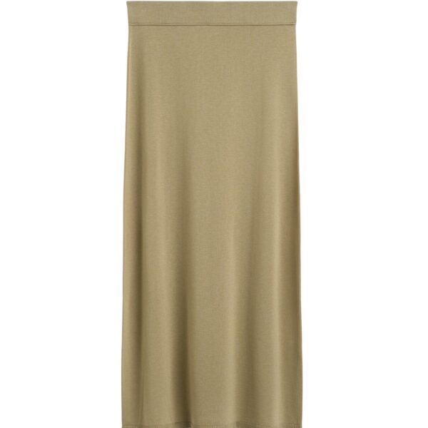 Totême Long knit skirt in Desert - Skirts - Scandinavian Minimalist Luxury at Coveti