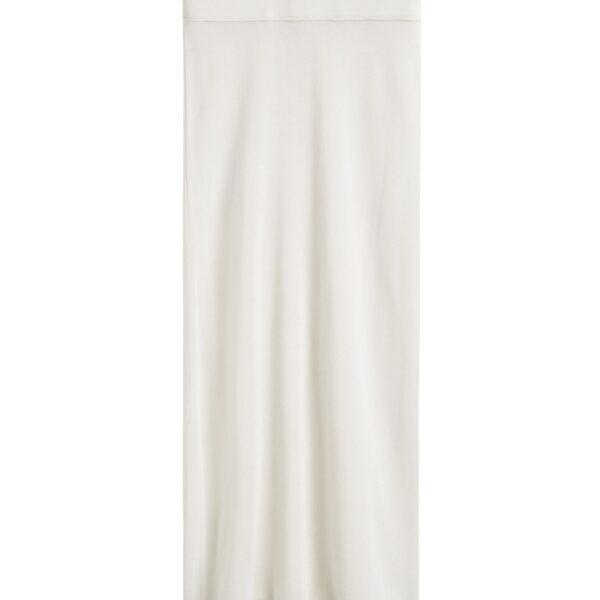 Totême Long knit skirt in White - Skirts - Scandinavian Minimalist Luxury at Coveti