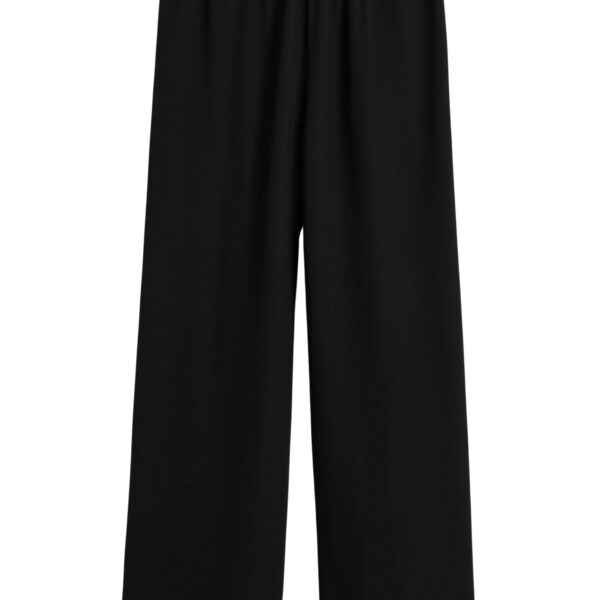 Totême Lounge trousers in Black - Pants - Scandinavian Minimalist Luxury at Coveti