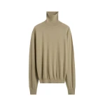 Toteme-Merino-turtleneck-in-Desert38352_nobg Totême Merino turtleneck in Desert - Knitwear - Scandinavian Minimalist Luxury at Coveti