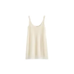 Totême Mohair knit tank in Off-white - Knitwear - Scandinavian Minimalist Luxury at Coveti
