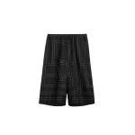 Totême Monogram silk pj culottes in Black - Shorts - Scandinavian Minimalist Luxury at Coveti
