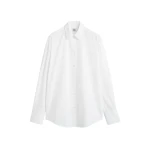 Totême Oversized striped shirt in White - Tops - Scandinavian Minimalist Luxury at Coveti
