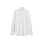 Totême Oversized summer shirt in White - Tops - Scandinavian Minimalist Luxury at Coveti