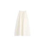Totême Parachute halter top in Off-white - Tops - Scandinavian Minimalist Luxury at Coveti