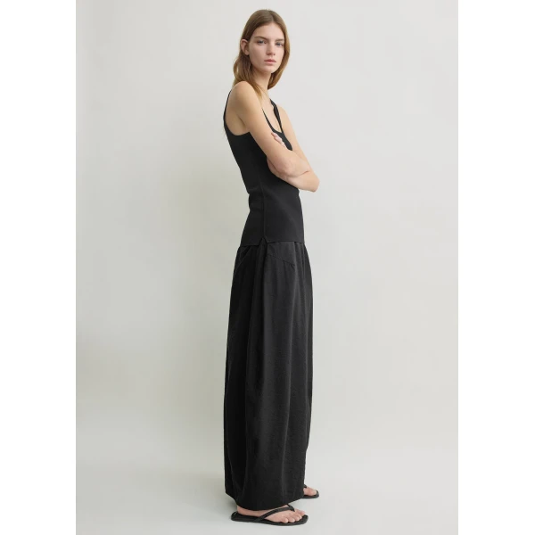Totême Parachute skirt in Black - Skirts - Scandinavian Minimalist Luxury at Coveti