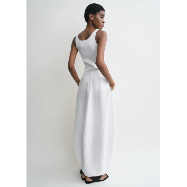 Totême Parachute skirt in White - Skirts - Scandinavian Minimalist Luxury at Coveti