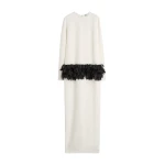 Totême Petal dress in Off-white - Dresses - Scandinavian Minimalist Luxury at Coveti
