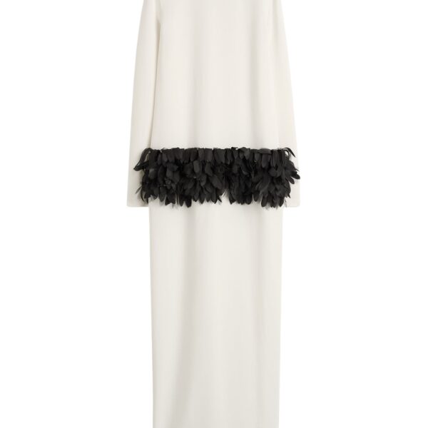 Totême Petal dress in Off-white - Dresses - Scandinavian Minimalist Luxury at Coveti