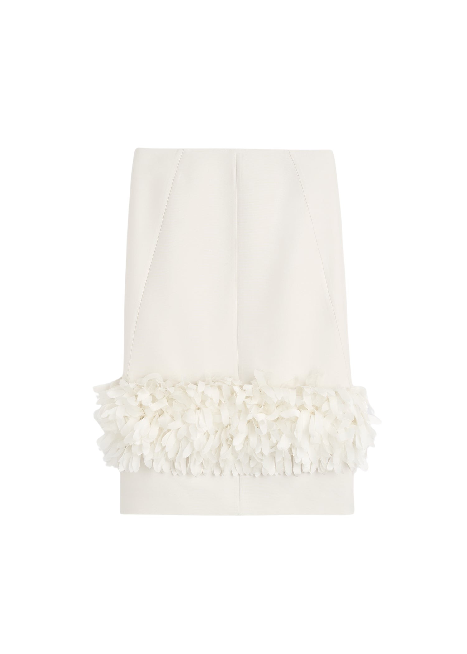 Totême Petal skirt in Ecru - Skirts - Scandinavian Minimalist Luxury at Coveti