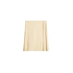 Totême Pleated wrap skirt in Champagne - Skirts - Scandinavian Minimalist Luxury at Coveti