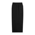 Totême Pocket suit skirt in Black - Skirts - Scandinavian Minimalist Luxury at Coveti