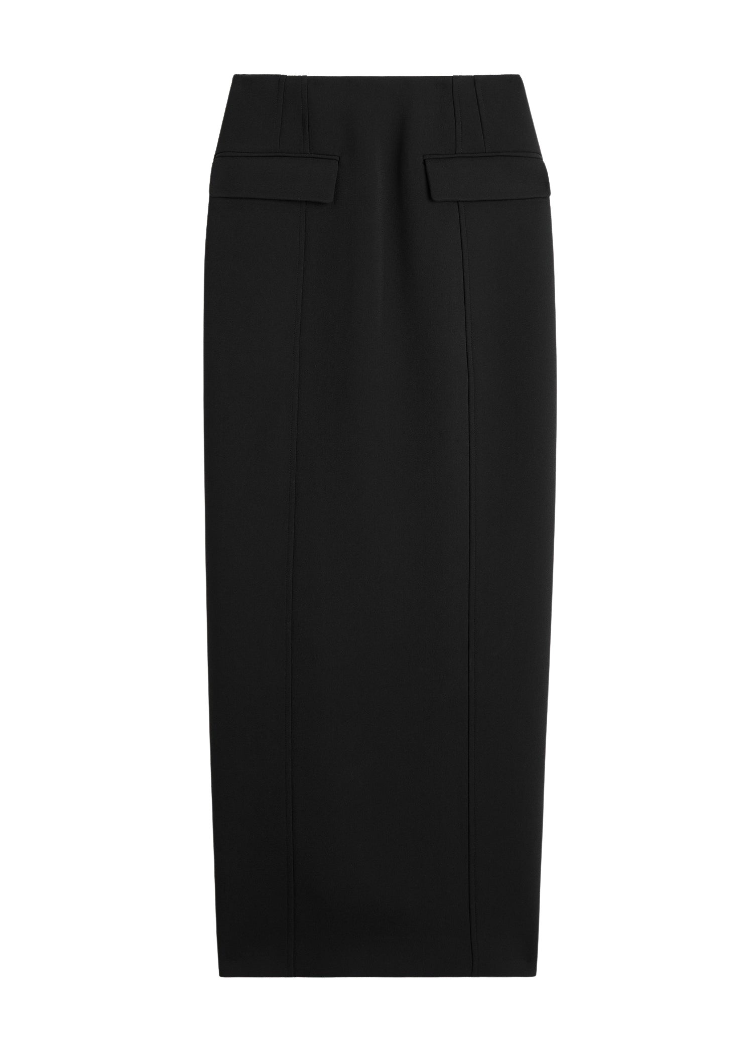 Totême Pocket suit skirt in Black - Skirts - Scandinavian Minimalist Luxury at Coveti