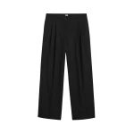 Totême Relaxed chino trousers in Black - Pants - Scandinavian Minimalist Luxury at Coveti