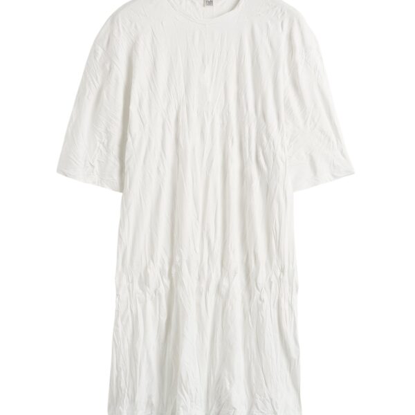 Totême Relaxed tee dress in Off-white - Tops - Scandinavian Minimalist Luxury at Coveti