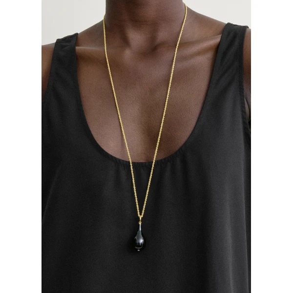 Totême Scoop poplin dress in Black - Dresses - Scandinavian Minimalist Luxury at Coveti