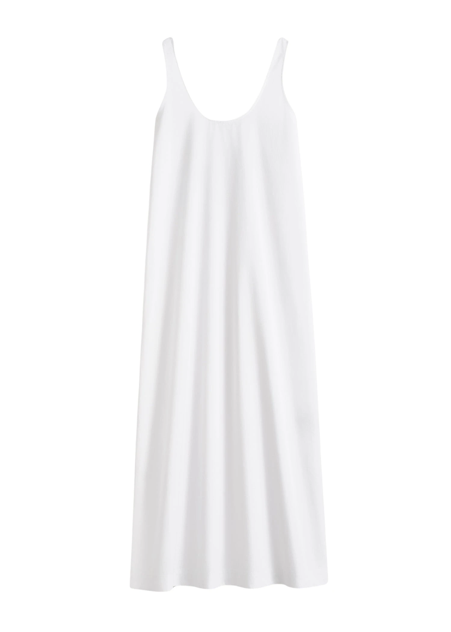 Toteme-Scoop-poplin-dress-in-White11297_nobg Totême Scoop poplin dress in White - Dresses - Scandinavian Minimalist Luxury at Coveti