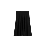 Totême Short fluid jersey skirt in Black - Skirts - Scandinavian Minimalist Luxury at Coveti