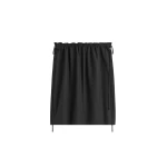 Totême Silk pj skirt in Black - Skirts - Scandinavian Minimalist Luxury at Coveti