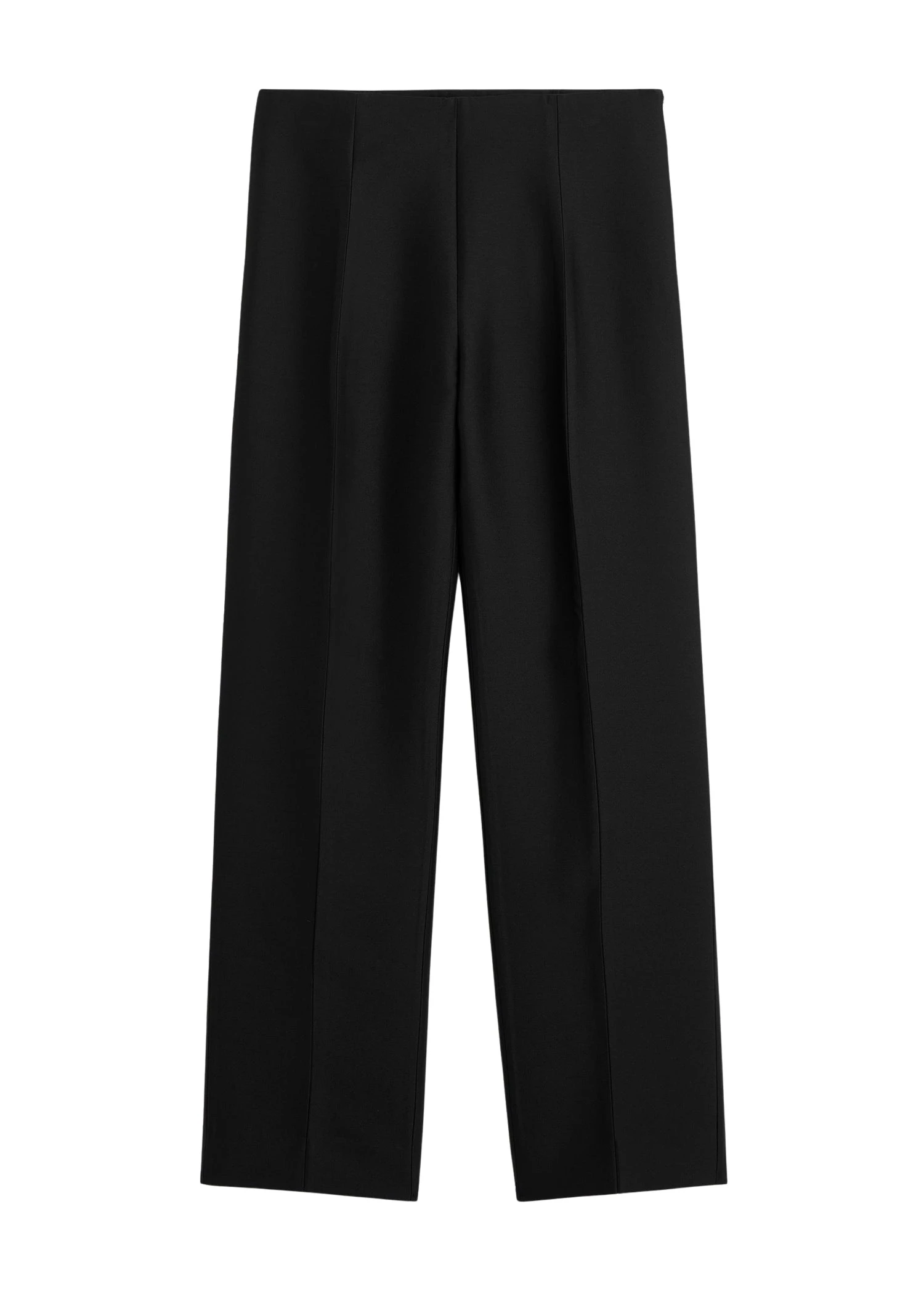Toteme-Slim-evening-trousers-in-Black11893_nobg Totême Slim evening trousers in Black - Pants - Scandinavian Minimalist Luxury at Coveti