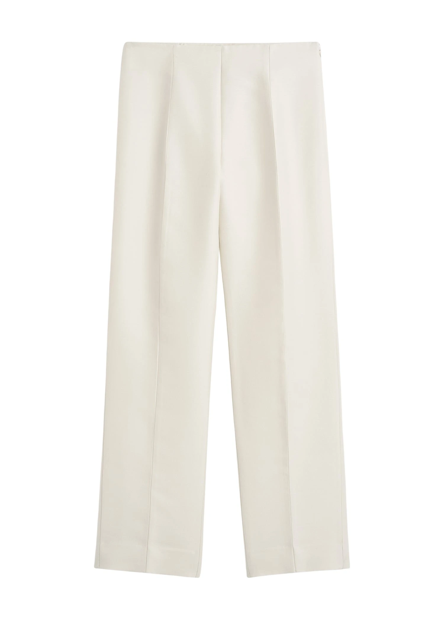 Toteme-Slim-evening-trousers-in-Ecru26051_nobg Totême Slim evening trousers in Ecru - Pants - Scandinavian Minimalist Luxury at Coveti