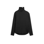 Totême Slouch-neck blouse in Black - Tops - Scandinavian Minimalist Luxury at Coveti