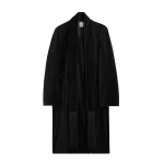 Totême Smoking coat in Black - Coats - Scandinavian Minimalist Luxury at Coveti