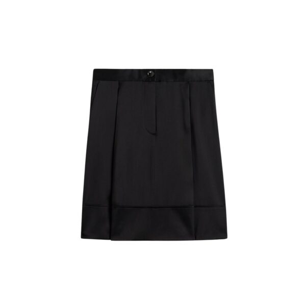 Totême Soft tuxedo skirt in Black - Skirts - Scandinavian Minimalist Luxury at Coveti