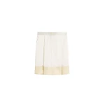 Totême Soft tuxedo skirt in White - Skirts - Scandinavian Minimalist Luxury at Coveti