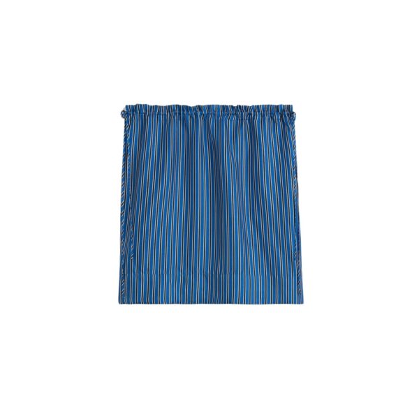 Totême Striped mini skirt in Blue / Navy - Skirts - Scandinavian Minimalist Luxury at Coveti