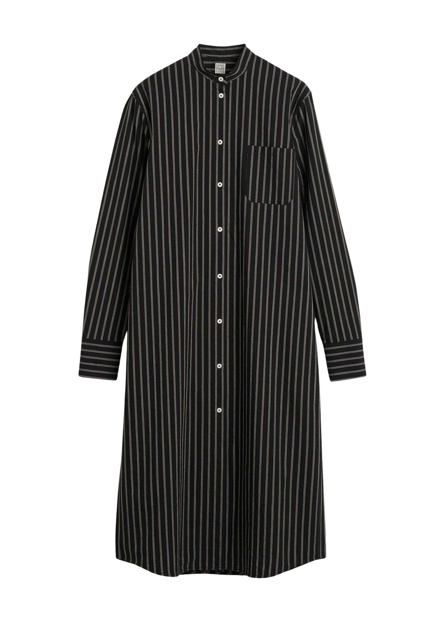 Totême Striped summer tunic black/white in Black-white - Tops - Scandinavian Minimalist Luxury at Coveti