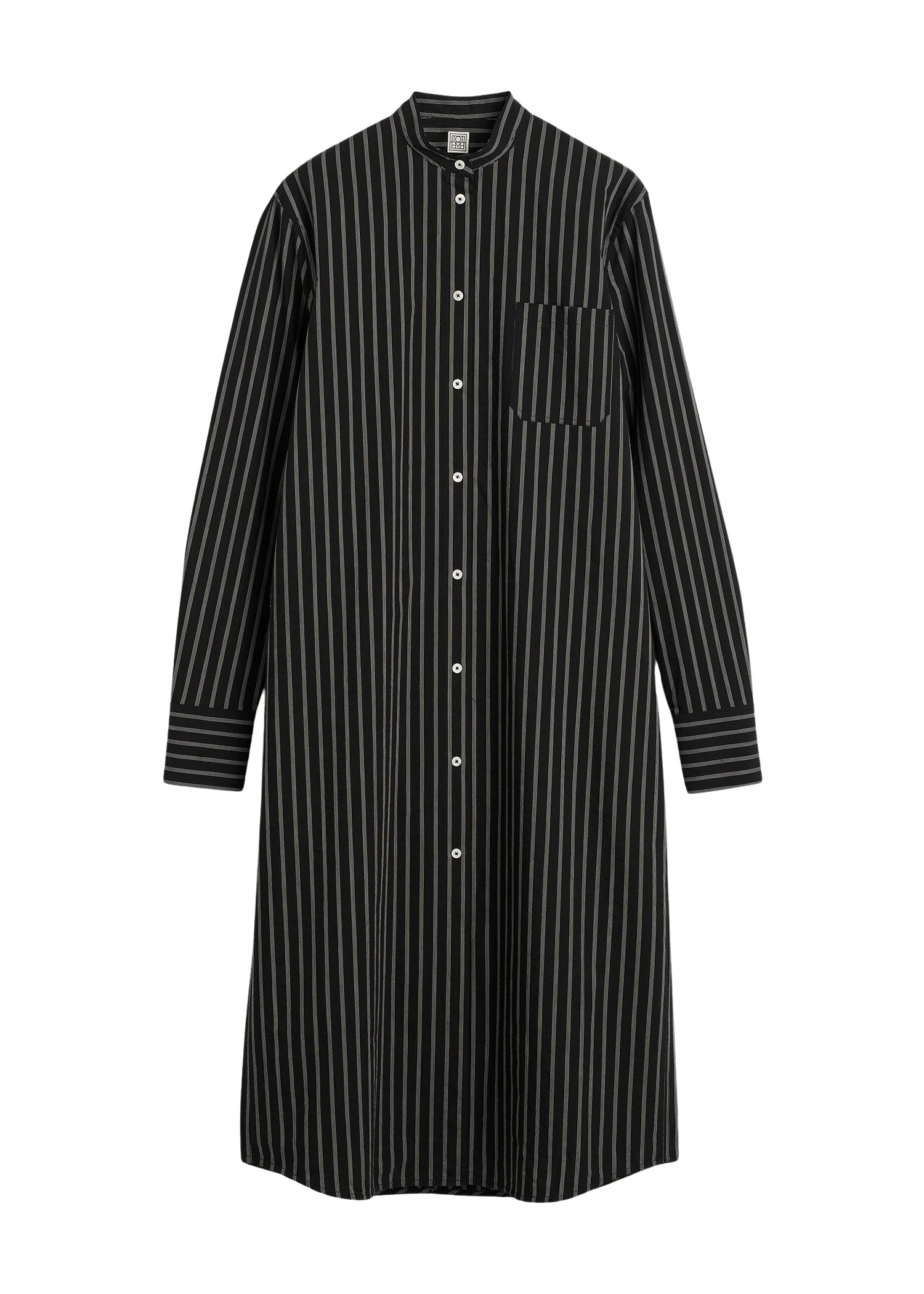 Toteme-Striped-summer-tunic-blackwhite-in-Black-white13589_nobg Totême Striped summer tunic black/white in Black-white - Tops - Scandinavian Minimalist Luxury at Coveti