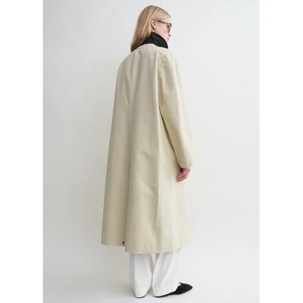 Totême Summer country coat in Peanut - Coats - Scandinavian Minimalist Luxury at Coveti