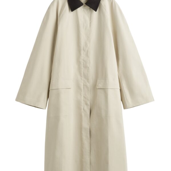 Totême Summer country coat in Peanut - Coats - Scandinavian Minimalist Luxury at Coveti
