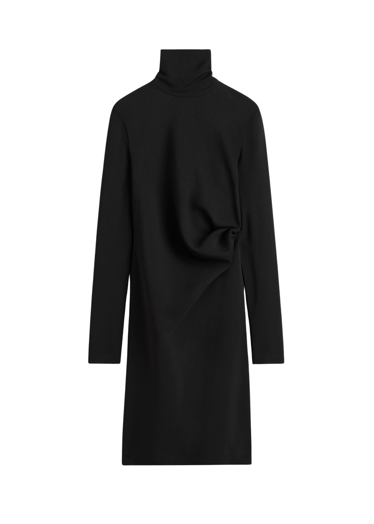 Totême Twist dress in Black - Dresses - Scandinavian Minimalist Luxury at Coveti