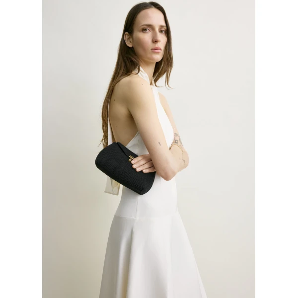 Totême Twist halter dress in Ecru - Dresses - Scandinavian Minimalist Luxury at Coveti