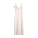 Totême V-neck slip dress in Bloom - Dresses - Scandinavian Minimalist Luxury at Coveti