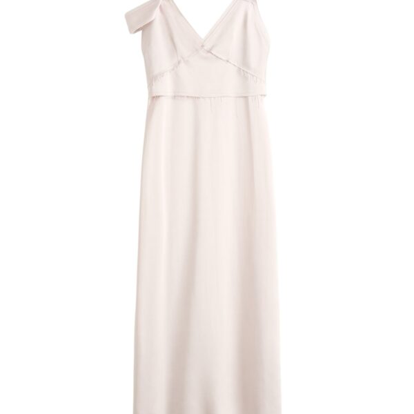 Totême V-neck slip dress in Bloom - Dresses - Scandinavian Minimalist Luxury at Coveti