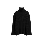 Toteme-Whipstitch-knit-in-Black30045_nobg Totême Whipstitch knit in Black - Knitwear - Scandinavian Minimalist Luxury at Coveti