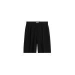 Totême Wide fluid shorts in Black - Shorts - Scandinavian Minimalist Luxury at Coveti