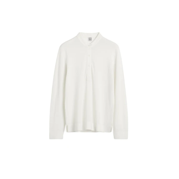 Toteme Wool silk knit in Off-white