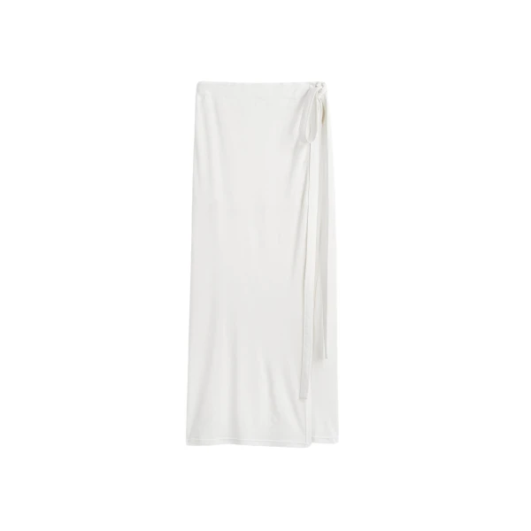 Toteme Wrap skirt in Off-white