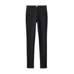 Totême Zip leggings in Black - Pants - Scandinavian Minimalist Luxury at Coveti