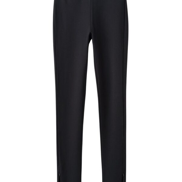 Zip leggings in Black
