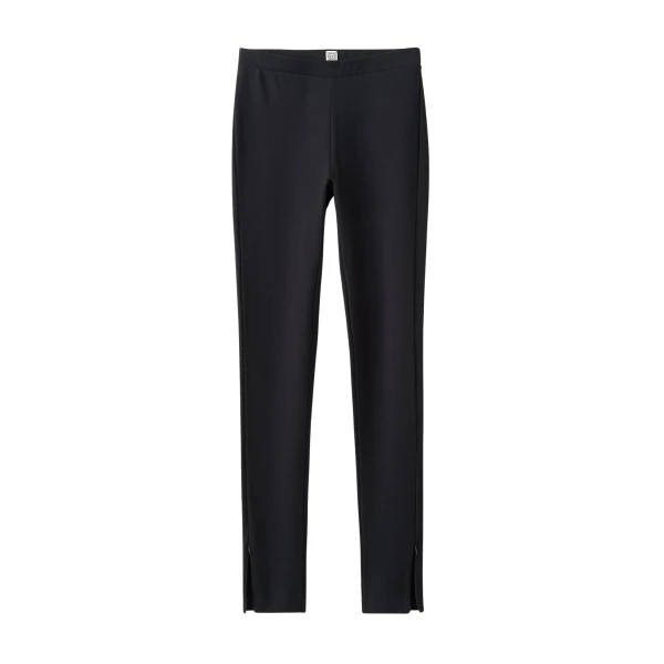 Toteme Zip leggings in Black