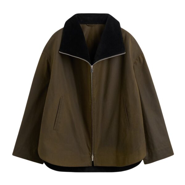 Zipped country jacket in Bark